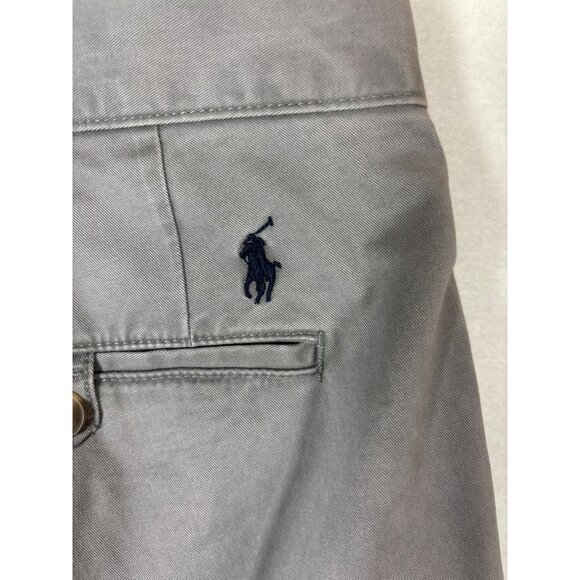 Polo Ralph Lauren Mens Stretch Straight Fit Chino Pants Gray 38x30 - Picture 7 of 12